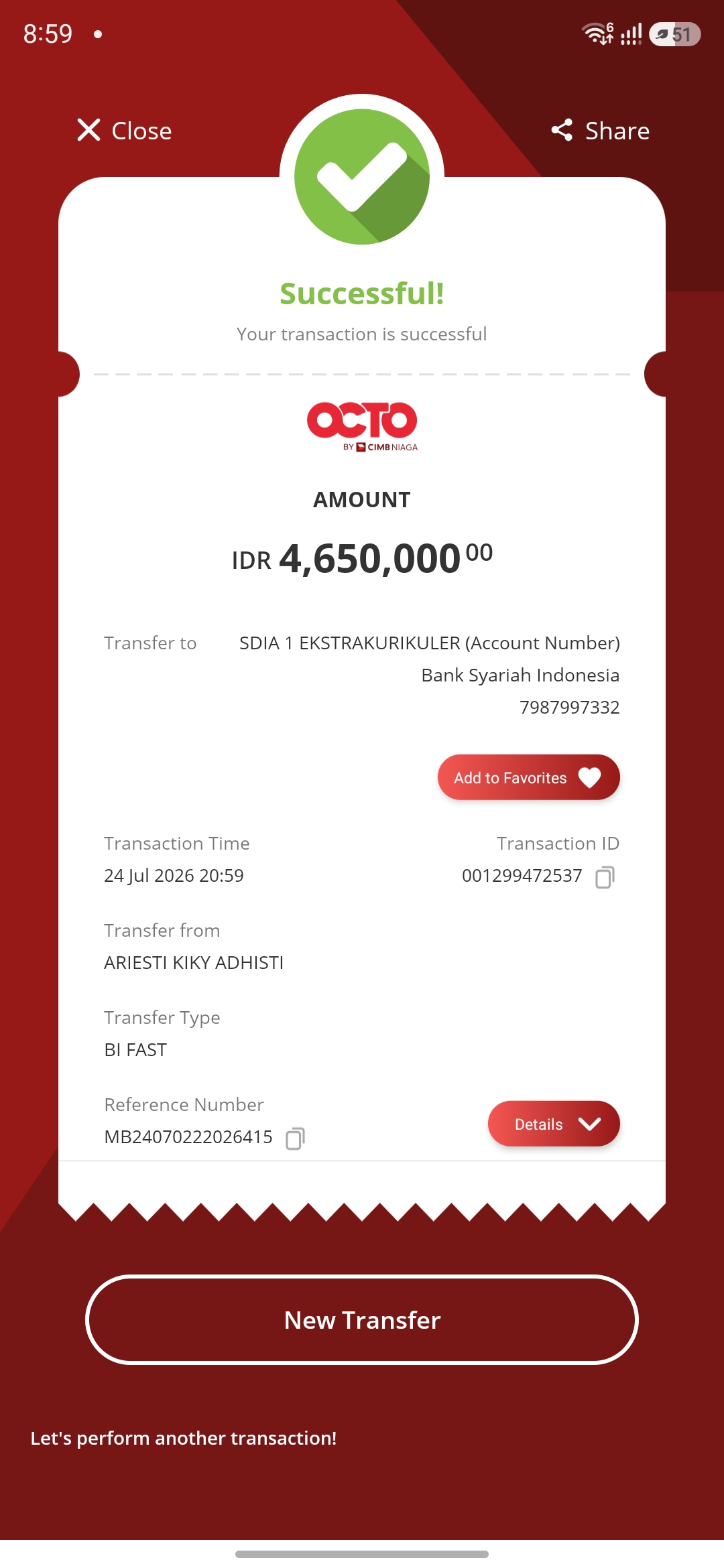 Bukti TF Muhammad Raeesakha Aldebaran