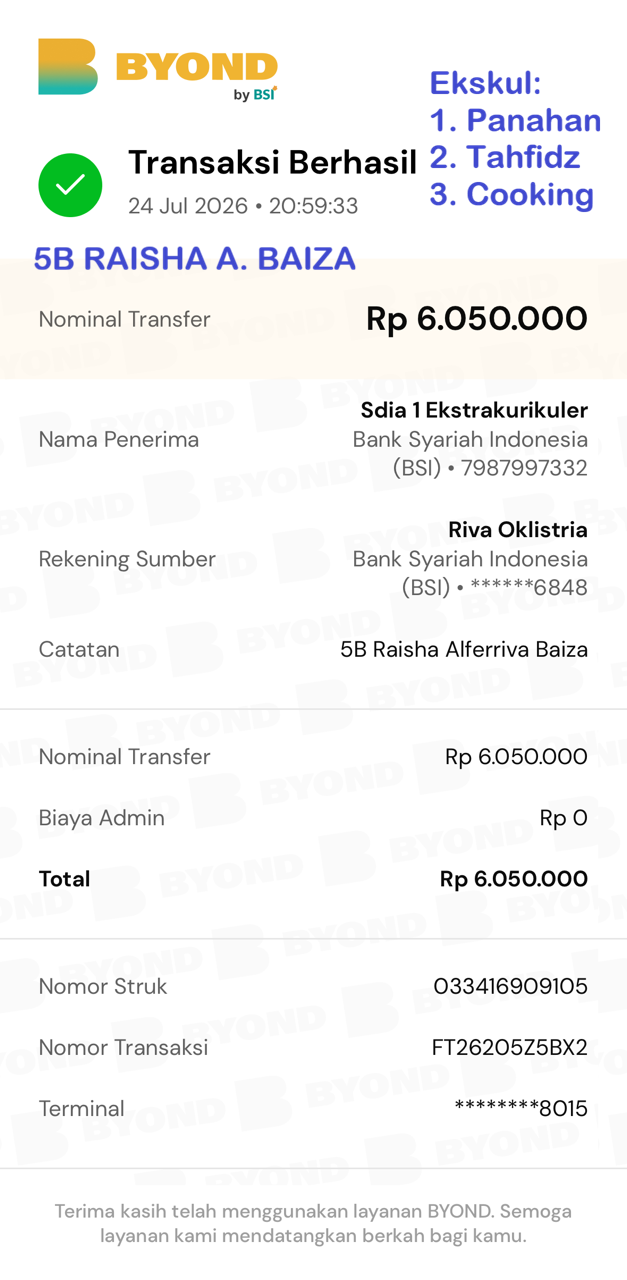 Bukti TF Raisha Alferriva Baiza